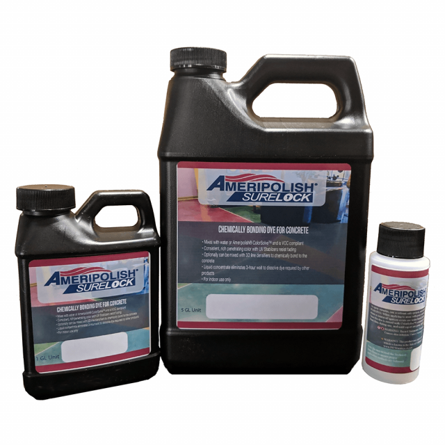 Ameripolish SureLock Dye for Polished Concrete